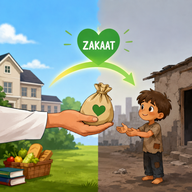 Was ist die Almosensteuer (Zakat)? – Rollenspiele